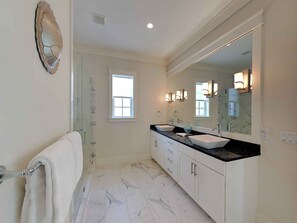 House, Multiple Beds, Balcony, Pool View | Bathroom | Towels, toilet paper - Our Treasure by Southern Vacation Rentals (Santa Rosa Beach)