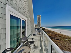 Maison, plusieurs lits, balcon, vue océan | Terrasse/Patio