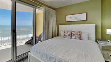 Condo, Multiple Beds, Balcony, Ocean View (#907 - No Pets) | 2 bedrooms, individually decorated, individually furnished, free WiFi