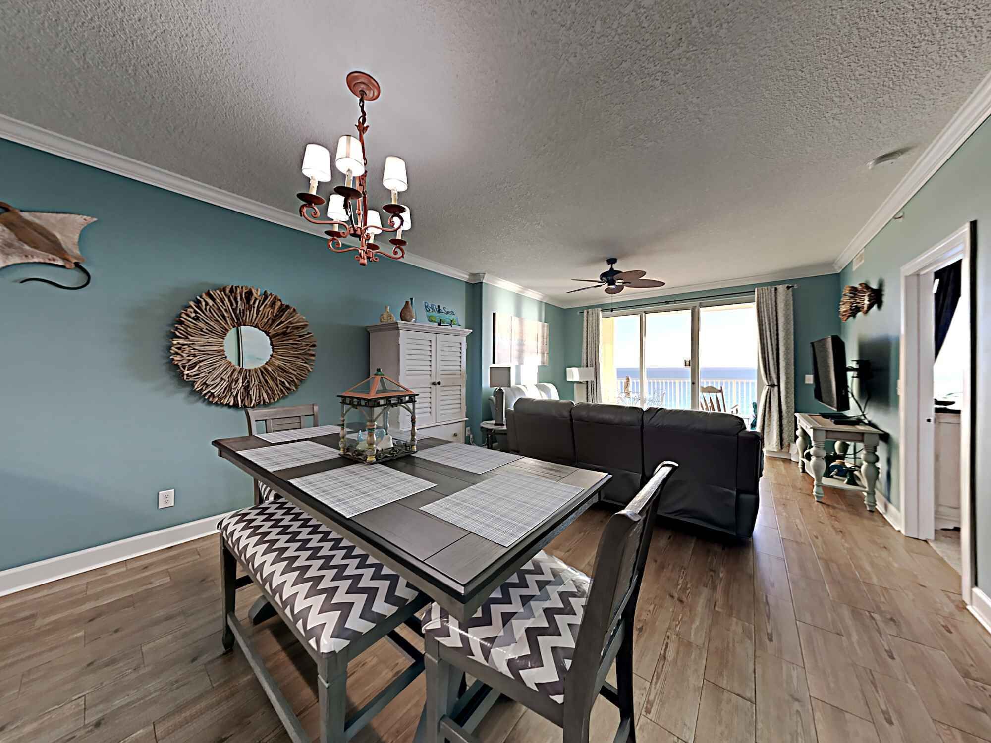 公寓客房, 多張床, 陽台, 海景 (#1105 - No Pets) | 遊戲室