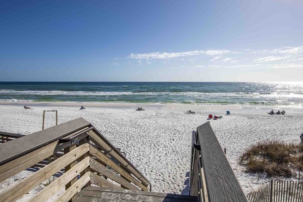 Beach nearby