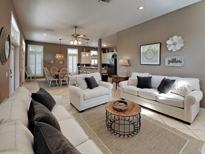 Área de sala de estar