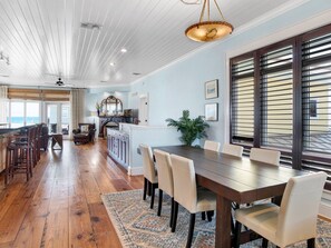 House, Multiple Beds, Balcony, Ocean View (La Casa Fole) | Dining - La Casa Fole' by Southern Vacation Rentals (Pensacola Beach)