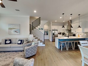 House, Multiple Beds, Balcony, Garden View | Living area | TV - Starfish Sanctuary (Santa Rosa Beach)