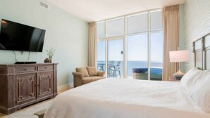 Kondominium, Beberapa Tempat Tidur, balkon, pemandangan samudra