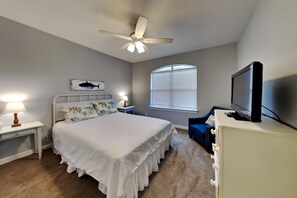 Ferienhaus, Mehrere Betten, Küche, Gartenblick | 3 Schlafzimmer, individuell dekoriert, individuell eingerichtet