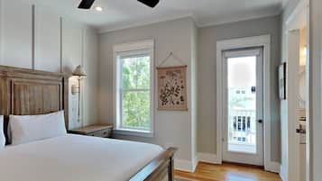 4 habitaciones, decoración personalizada y muebles diferentes