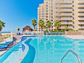 Pool - Escapes to the Shores #704 by Southern Vacation Rentals (Orange Beach)