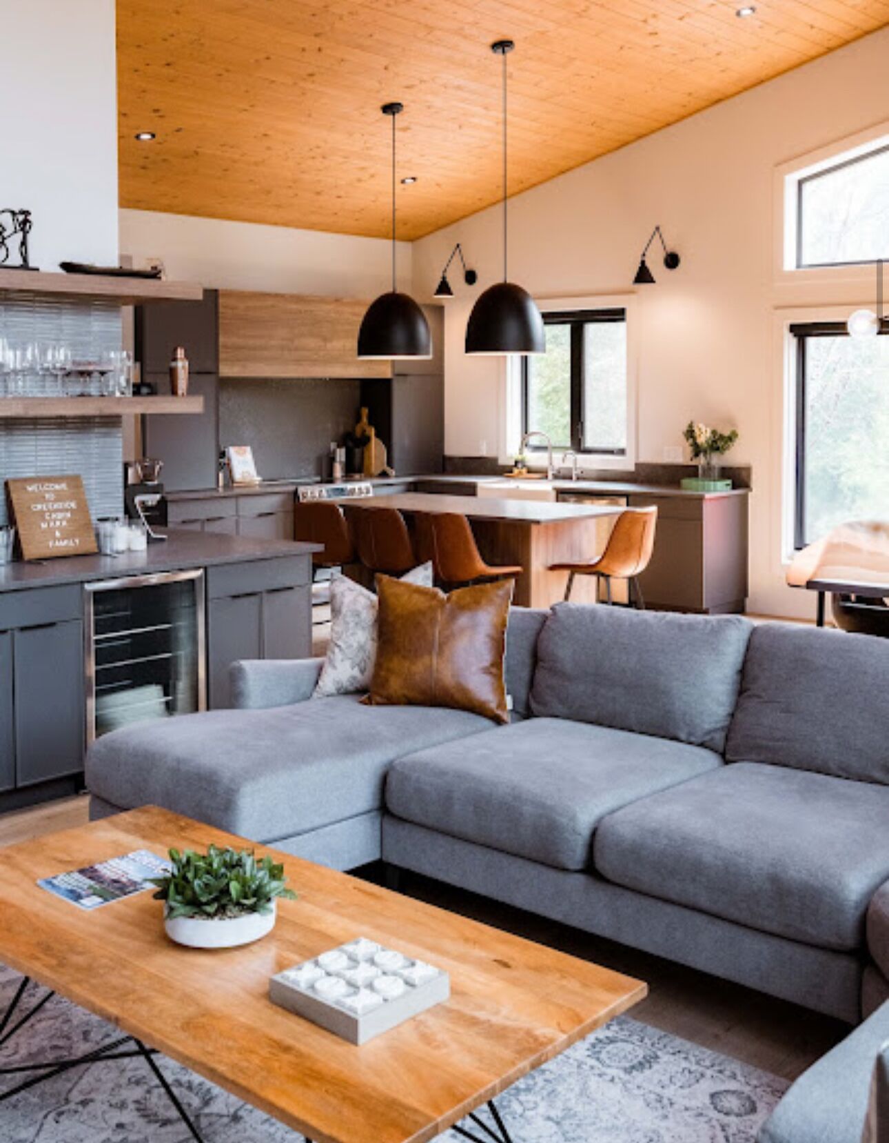 智能電視、壁爐、書籍