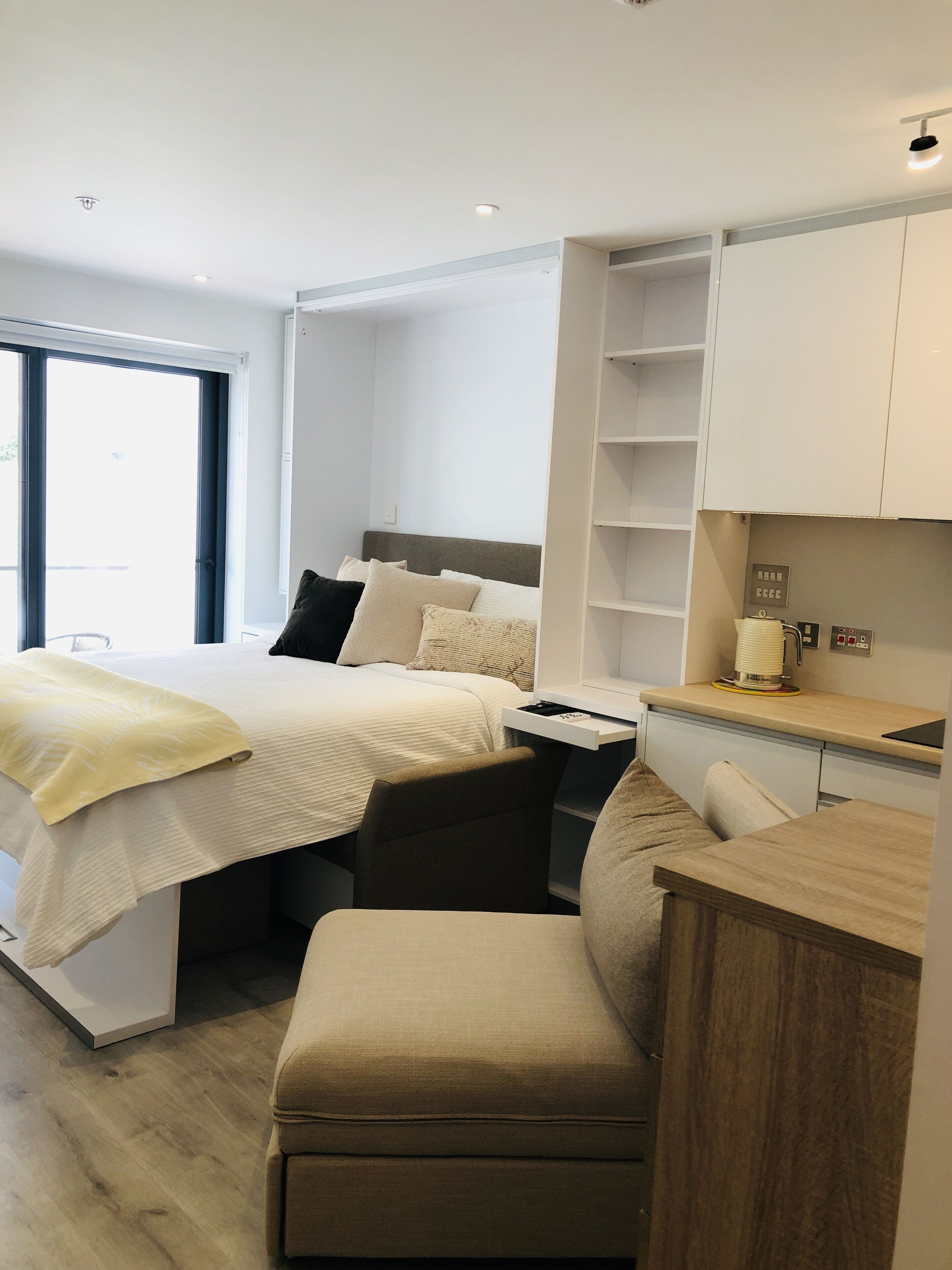 1 間睡房、熨斗/熨衫板、免費 Wi-Fi、床單