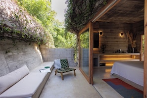 Deluxe Double Room | Terrace/patio - Casa TO - Adults Only (Puerto Escondido)