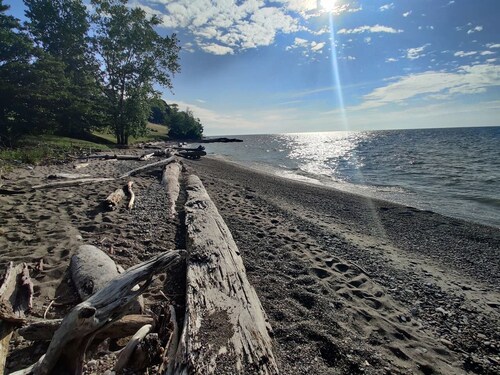 Breezy Paradise | Shared Beach | King Bed | Mentor