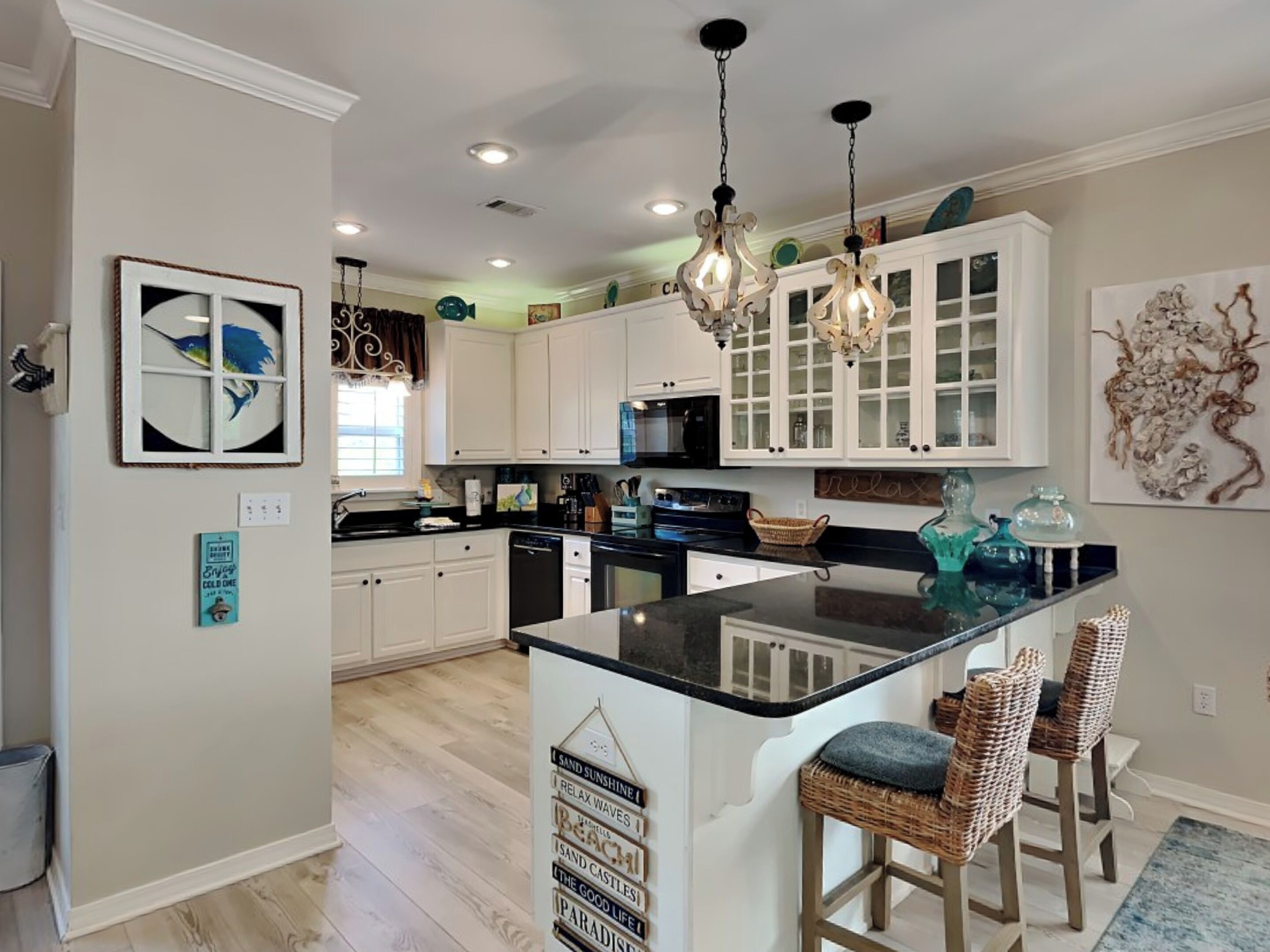 独立别墅, 多张床, 阳台, 花园景观 | 私人厨房 | 冰箱、微波炉、烤箱、炉灶