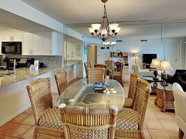 Condo, Multiple Beds, Balcony, Ocean View (0 - No Pets Allowed) | Private kitchen | Coffee/tea maker, fridge, microwave, oven