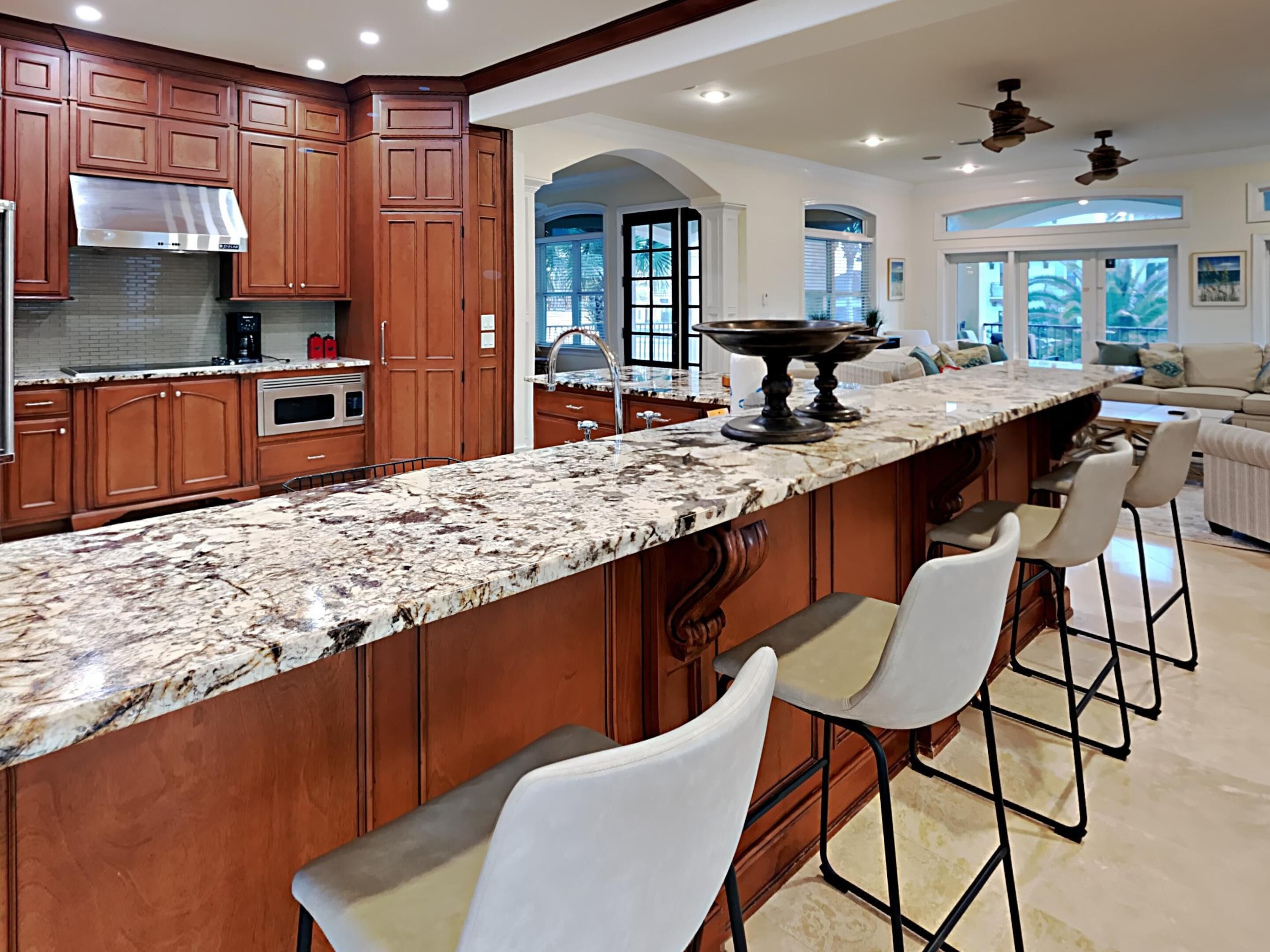 獨棟房屋, 多張床, 陽台, 海景 | 私人廚房 | 電冰箱、微波爐、烤箱、爐台