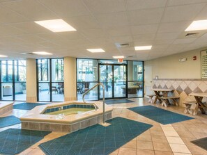 Condo, Multiple Beds, Kitchen, Pool View | Fitness facility