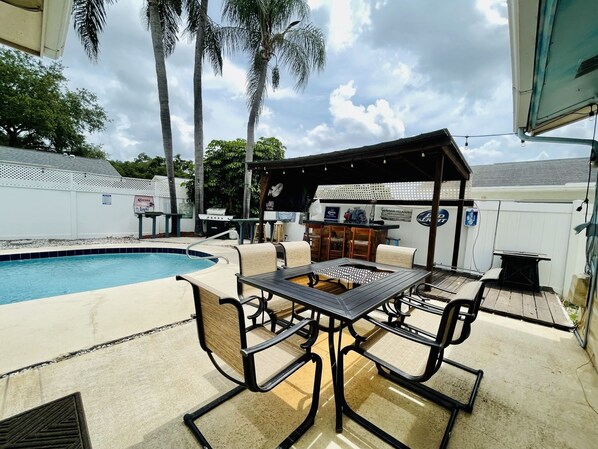 Restauration en plein air