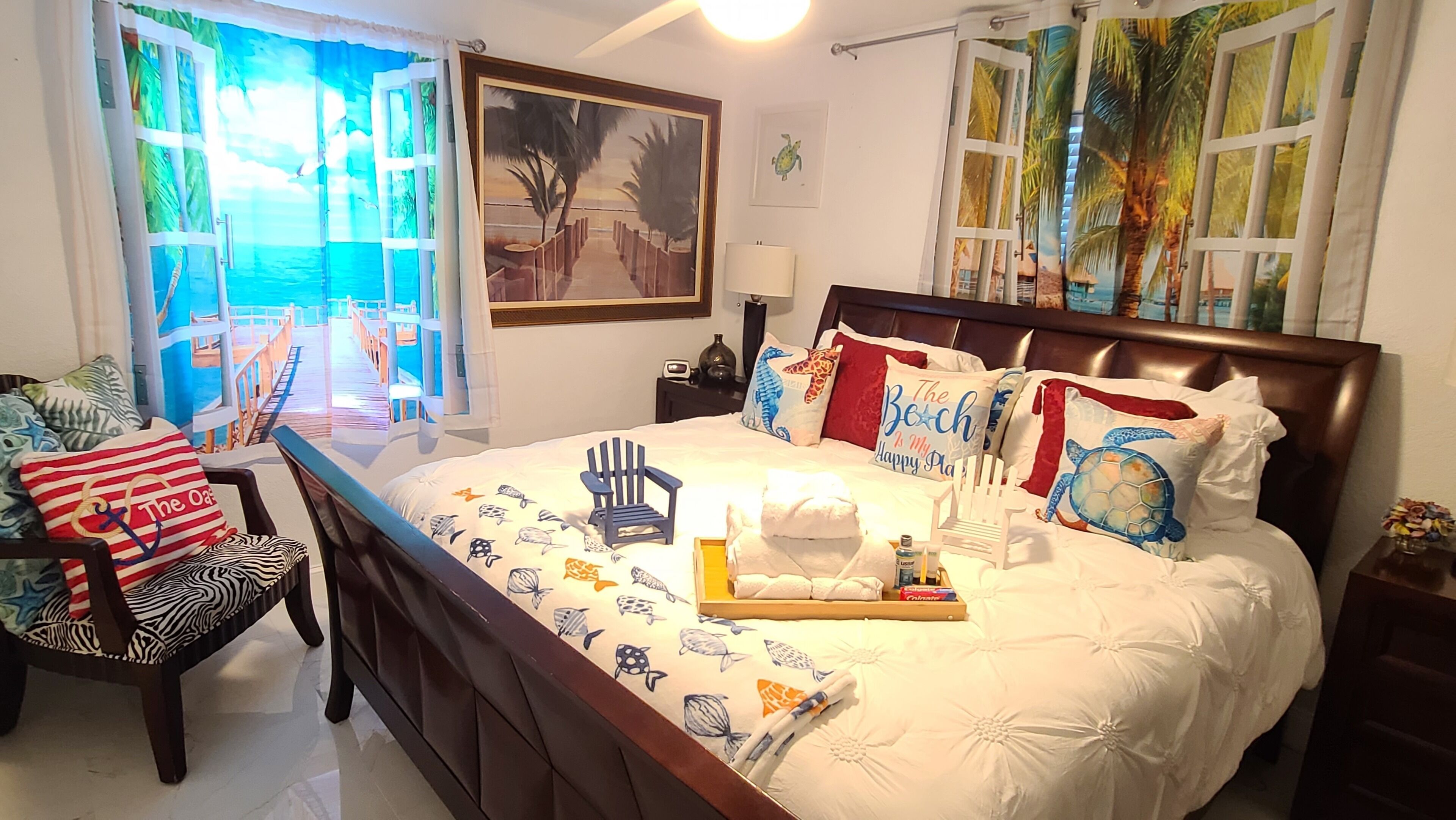 3 soverom, skrivebord, strykejern/-brett og wi-fi (inkludert)