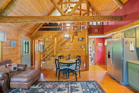 Interior. Beautiful Sacandaga Lake Cabin in Adirondacks w/ private lake access