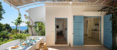 Udendørs spisemuligheder