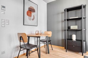 Dining - Sunny Brigittenau 1BR w/ Elevator & Storage, nr Augarten, by Blueground (Vienna)