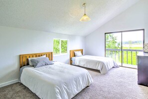 3 habitaciones, tabla de planchar con plancha, wifi y ropa de cama 