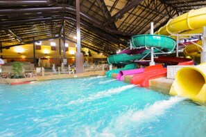 Indoor pool, a heated pool