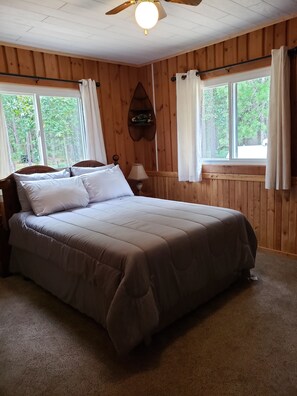 2 bedrooms, in-room safe, iron/ironing board, WiFi