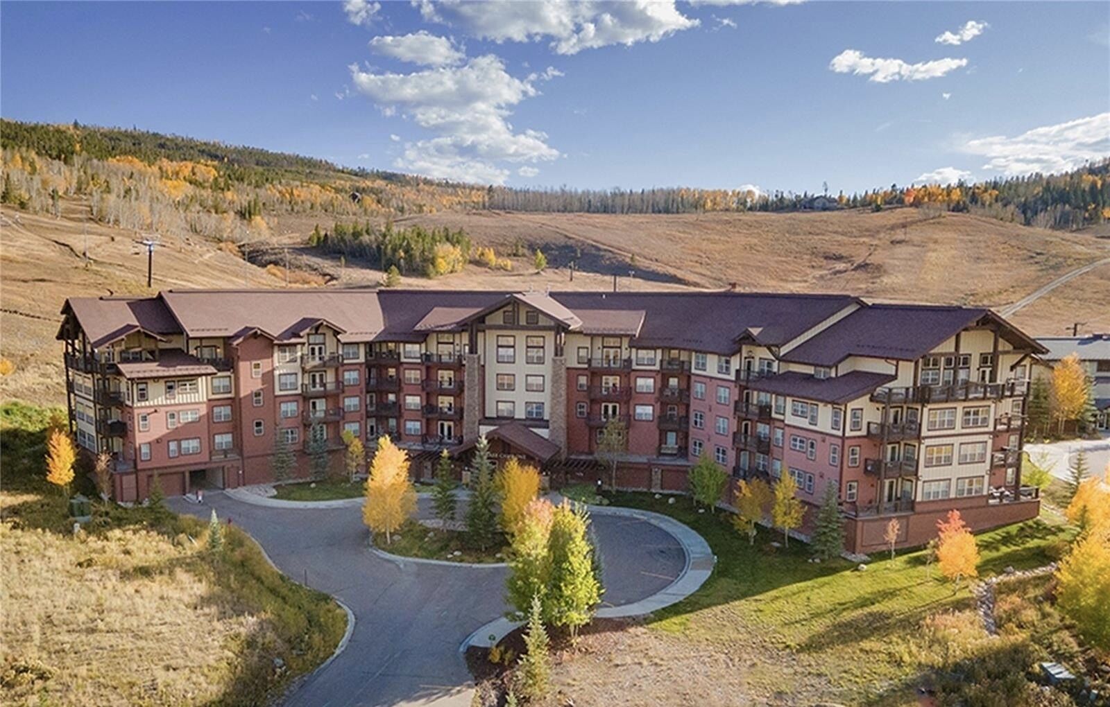 Luxury Ski-in Ski-Out Condo faces the base of the mountain at Granby Ranch