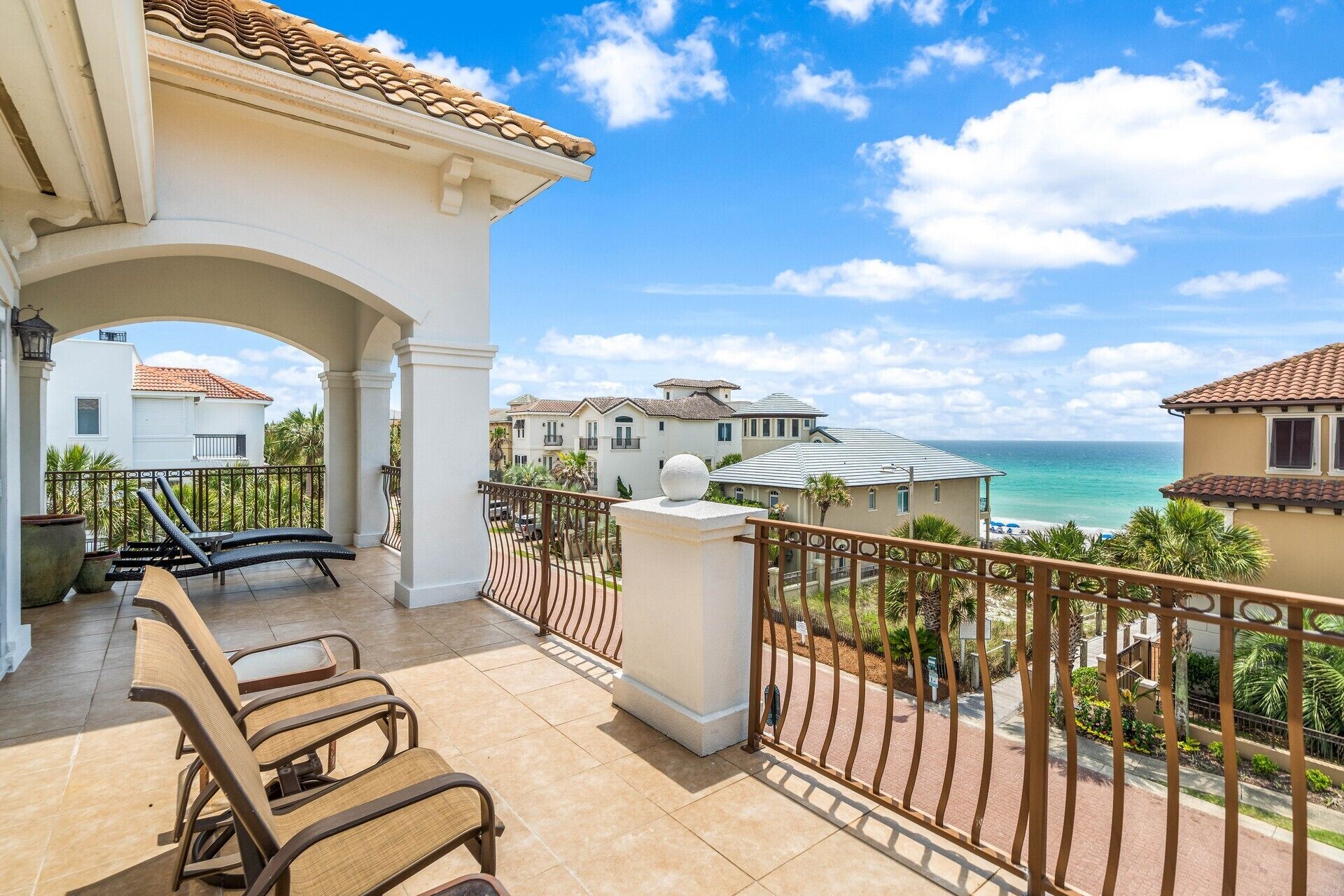 VILLA ST MARIE: Amazing Water Views ~ Brand NEW Pool! ~  5 Master Suites ~ 1 Row from Private Beach
