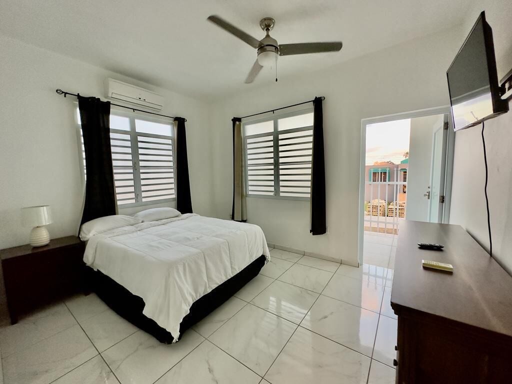 Hypo-allergenic bedding, memory foam beds, individually furnished, desk