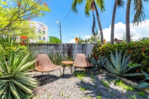 Townhome, 2 Bedrooms, Partial Lake View (1100 sq ft) | Terrace/patio - 2 Bedroom/2 Bathroom Townhouse with Hottub (Miami Beach)