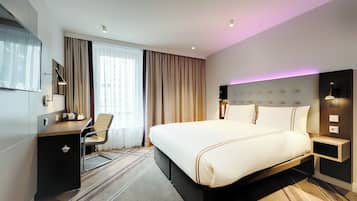 Doppelzimmer, barrierearm (Barrier Free Room) | Schallisolierte Zimmer, Bügeleisen/Bügelbrett, kostenloses WLAN