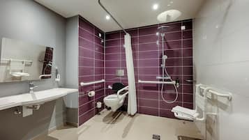 Habitación con 2 camas individuales, ducha adaptada | Sistema de insonorización y wifi gratis