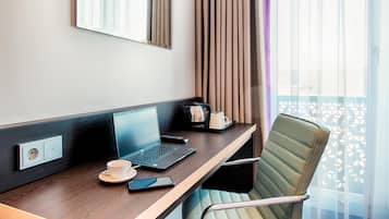 1 bedroom, soundproofing, free WiFi