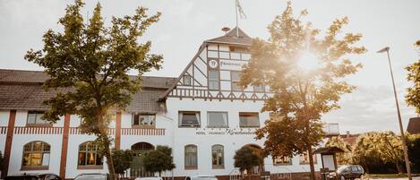 Fassade der Unterkunft