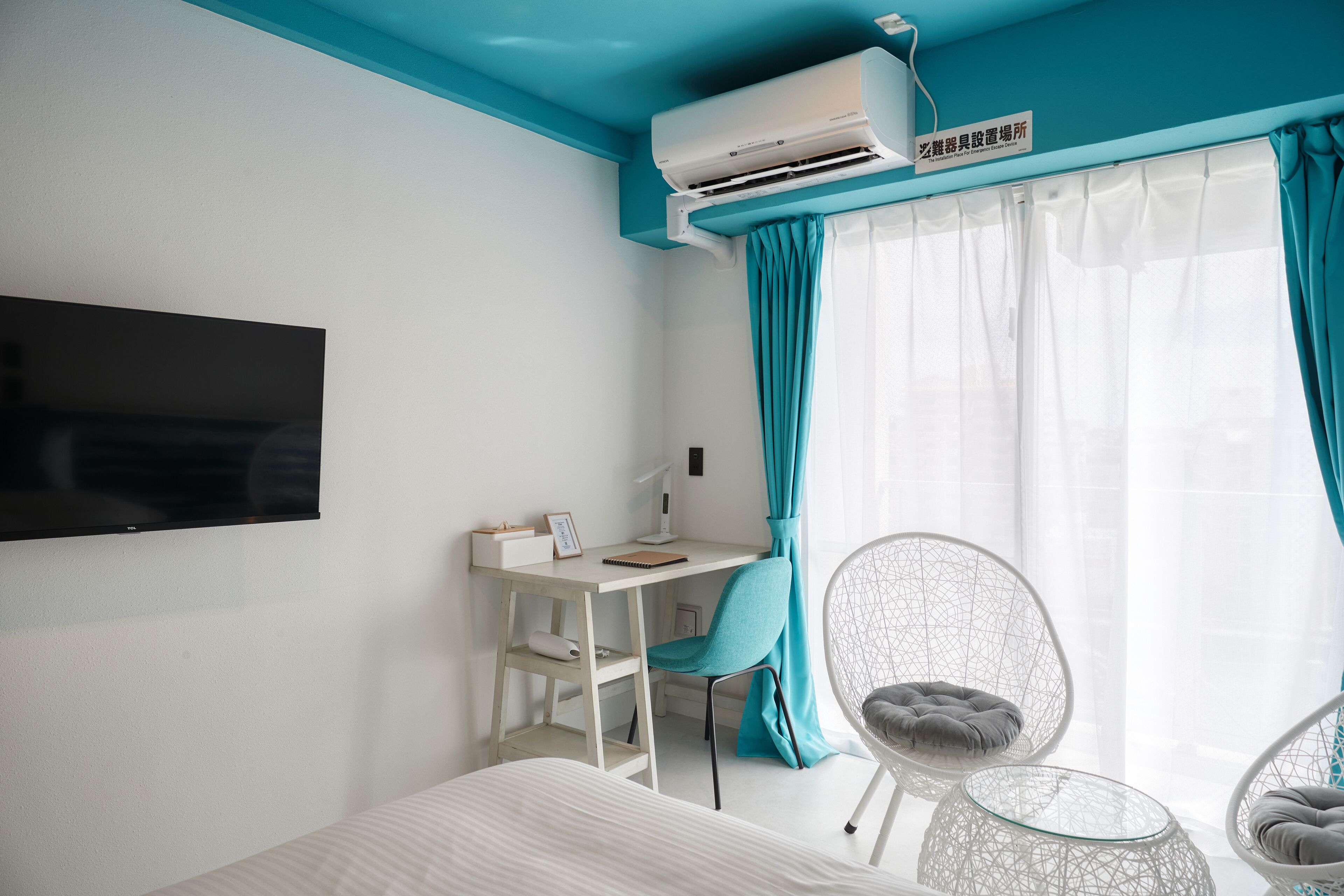部屋からの景観