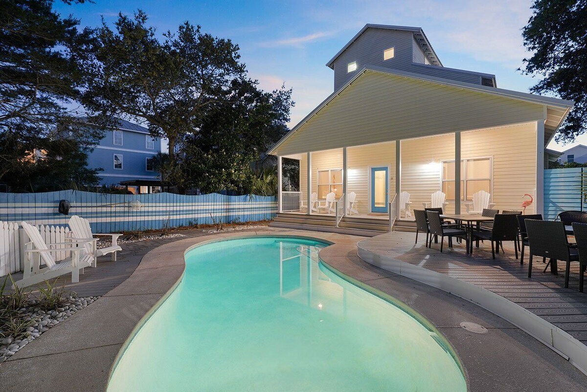 Photo 43 of Flirty Flamingo- Pet-Friendly Vacation Home Near Beach with Private Pool Area