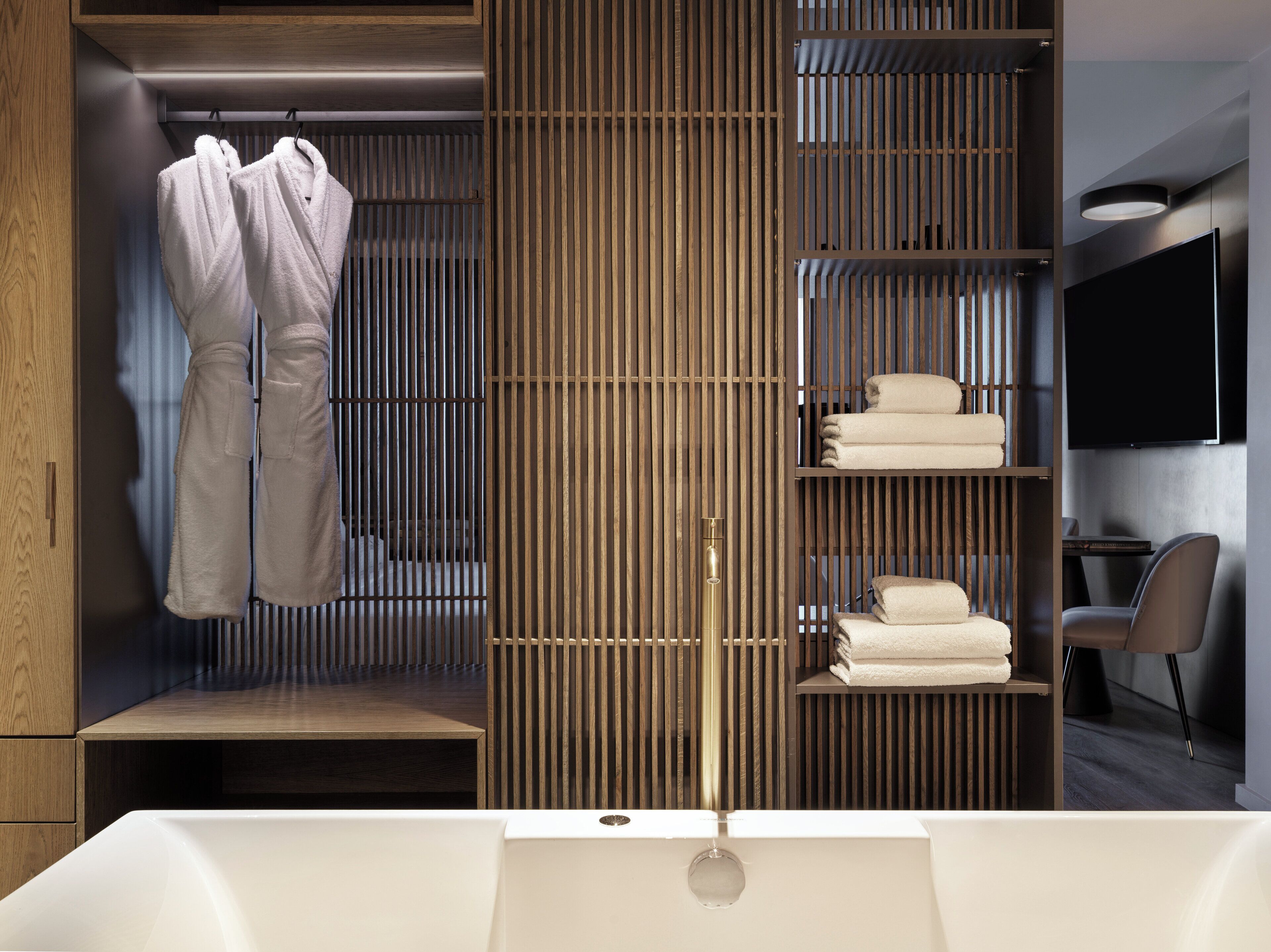 Biancheria da letto ipoallergenica, minibar, una cassaforte in camera