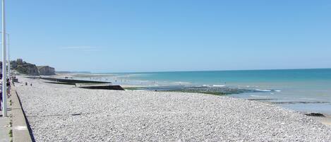 Vlak bij het strand