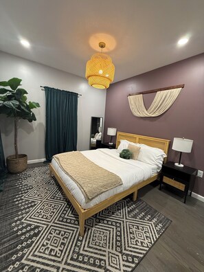 3 dormitorios, escritorio, tabla de planchar con plancha y wifi gratis