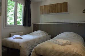 2 chambres, Wi-Fi gratuit, draps fournis