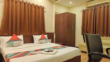 Literie de qualité supérieure, coffres-forts dans les chambres, bureau