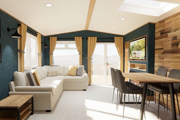 Burst of Blue 7 Berth Pet Free (5+2) | Living area