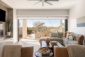 Smart TV, fireplace, offices