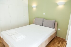 1 ห้องนอน, เตารีด/โต๊ะรีดผ้า, Wi-Fi ฟรี, ผ้าปูที่นอน