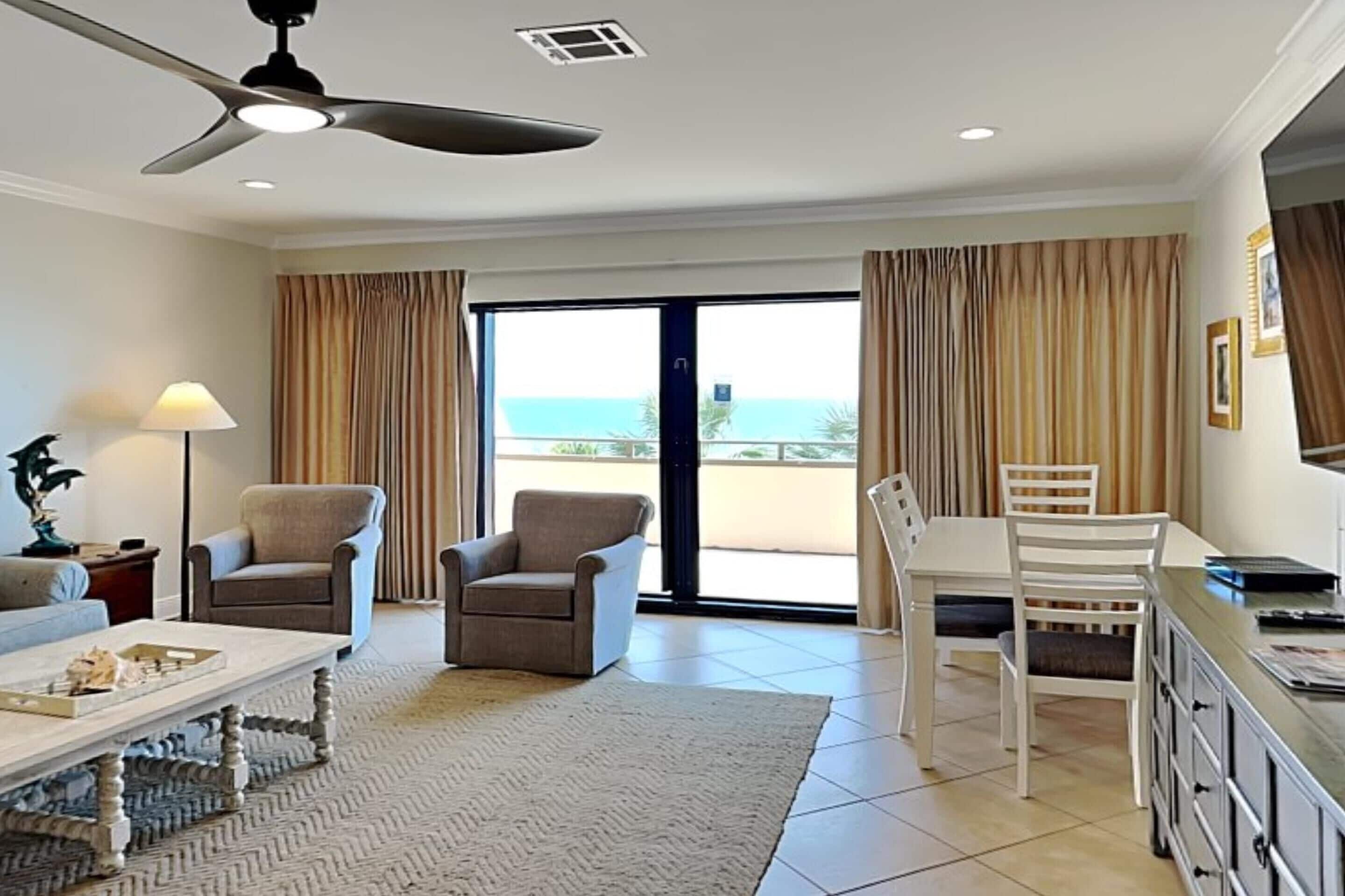 Condo, Multiple Beds, Balcony, Ocean View (#332 - No Pets) | Living area