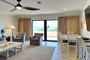 Condo, Multiple Beds, Balcony, Ocean View (#332 - No Pets) | Living area