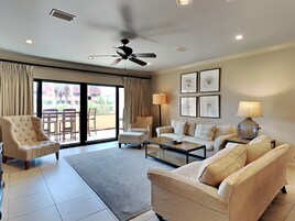 Condo, Multiple Beds, Balcony, Ocean View (#329 - No Pets) | Living area