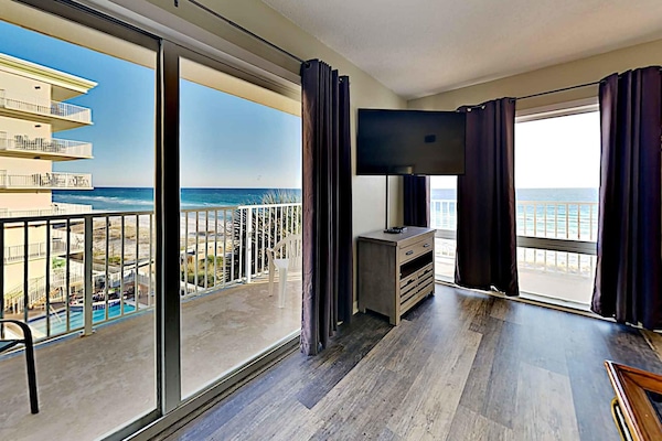 Condo (#401 - No Pets) | Living area | TV